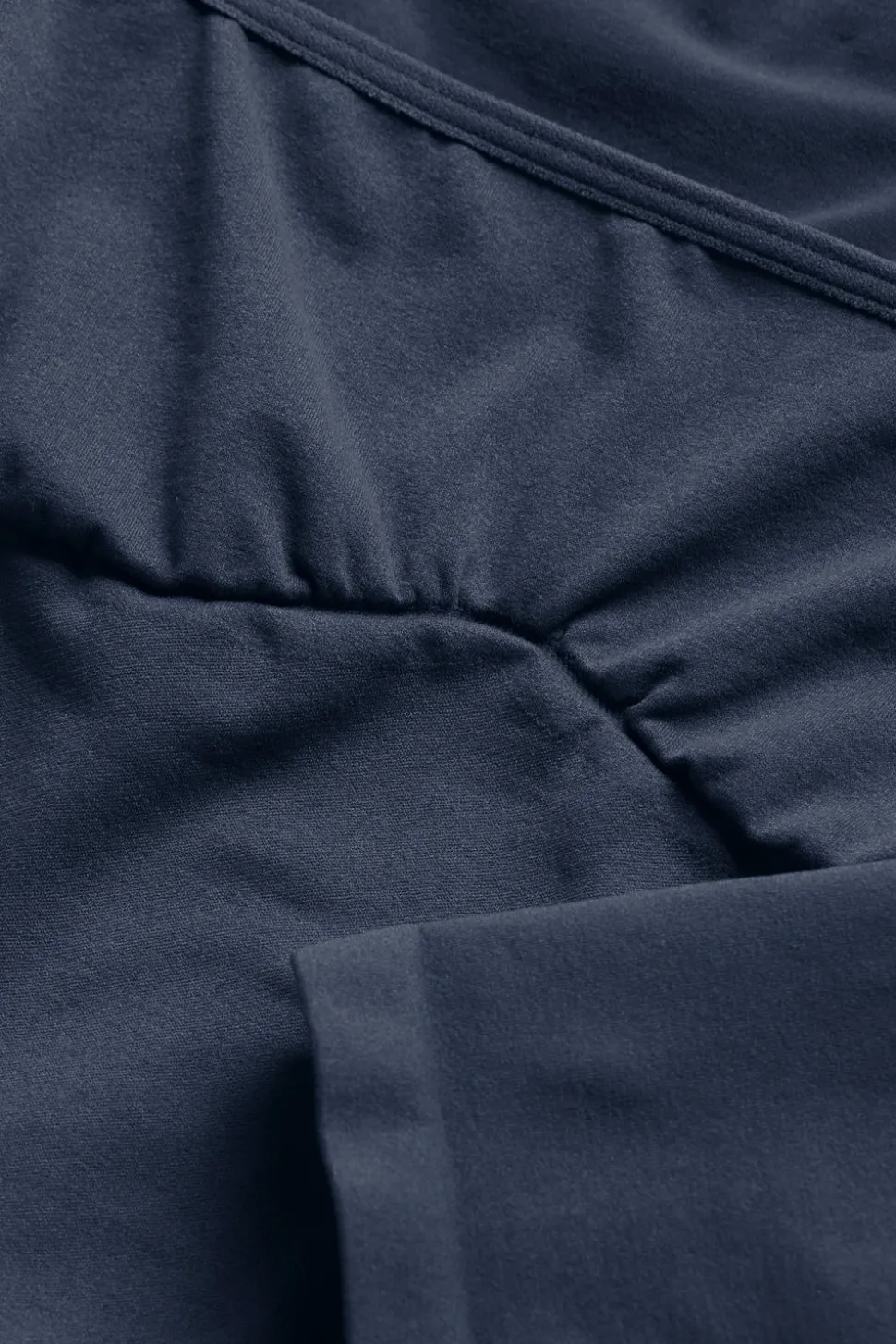 365 Contour Square Neck Bodysuit - Washed Navy