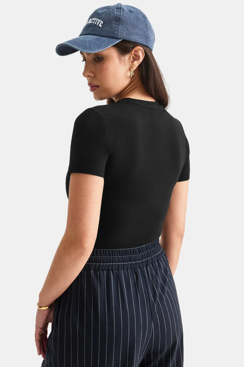 365 Core Cotton Short Sleeve T-Shirt - Black