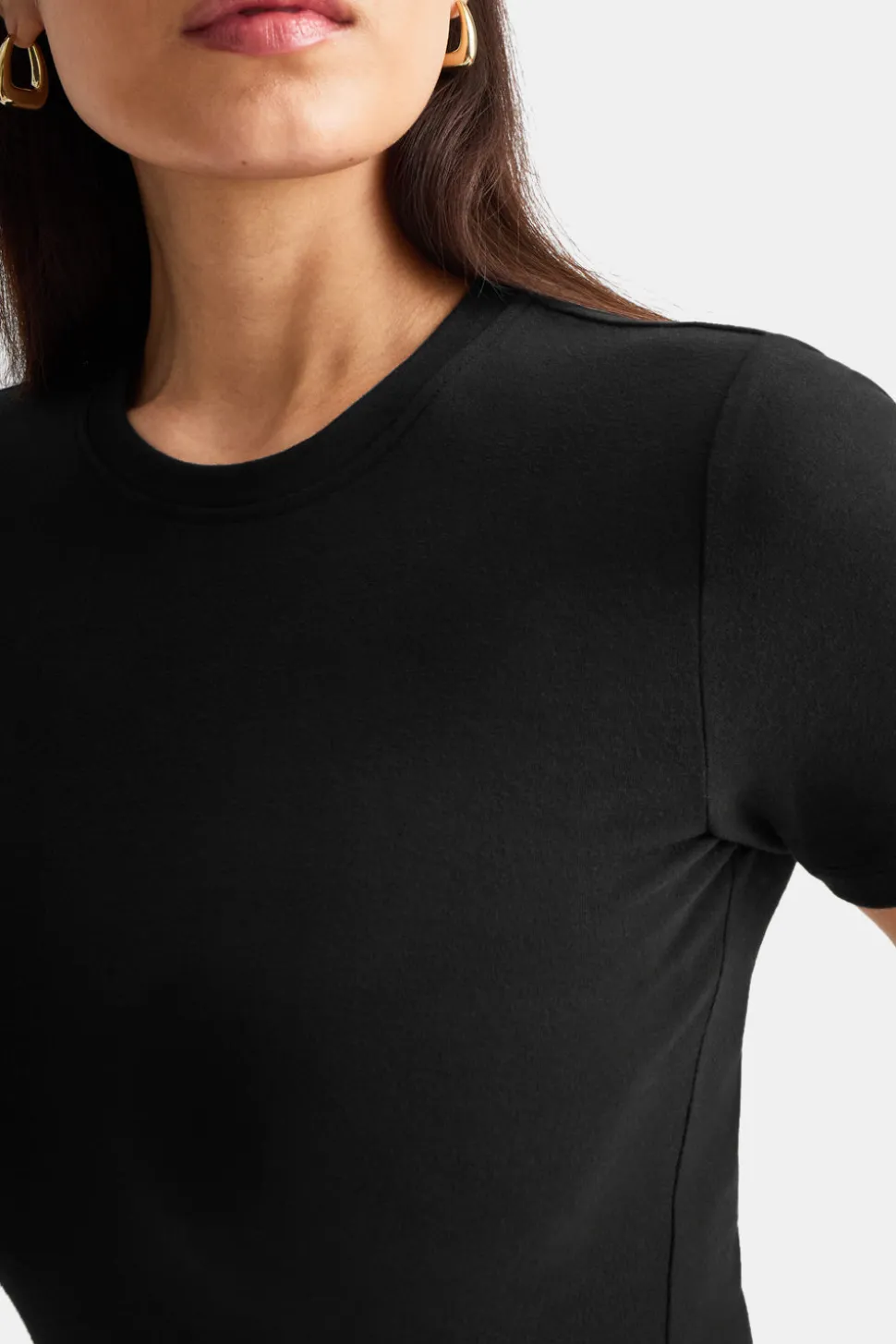 365 Core Cotton Short Sleeve T-Shirt - Black