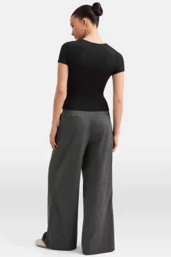 365 Crew Neck Short Sleeve T-Shirt - Shadow Black