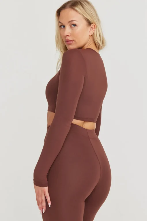 365 Flared Trousers - Chocolate