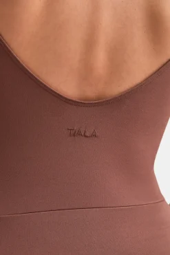 365 Open Back Maxi Dress - Clay