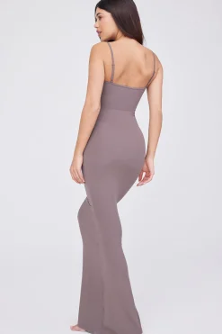 365 Sculpting Lounge Cami Maxi Dress - Mocha