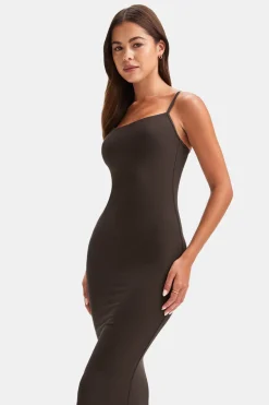 365 Sculpting Lounge Cami Maxi Dress - Espresso