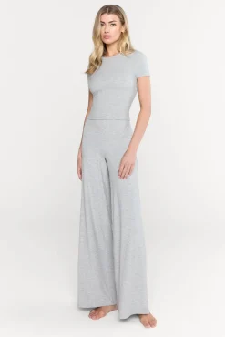 365 Sculpting Lounge Short Sleeve T-Shirt - Grey Marl