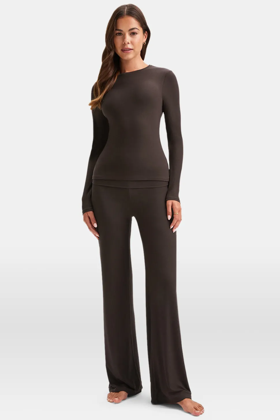 365 Sculpting Lounge Top - Espresso