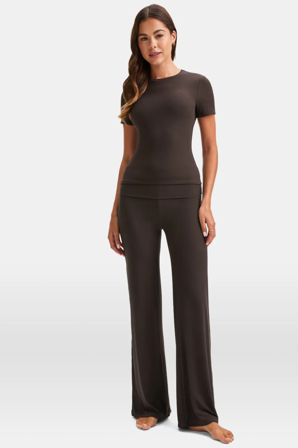 365 Sculpting Lounge T-Shirt - Espresso