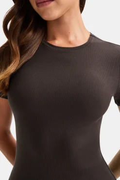 365 Sculpting Lounge T-Shirt - Espresso