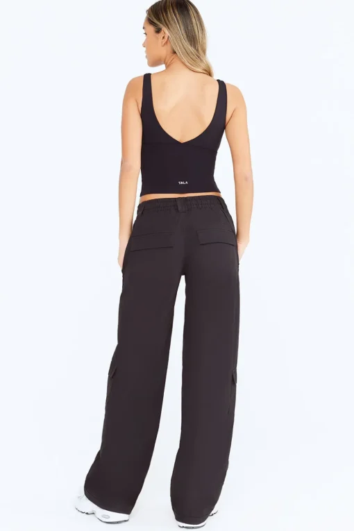 Adjustable Cargo Trouser - Black