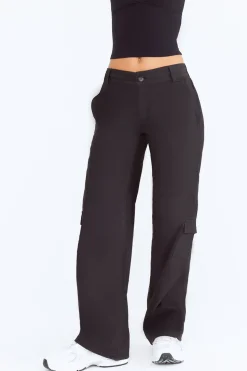 Adjustable Cargo Trouser - Black