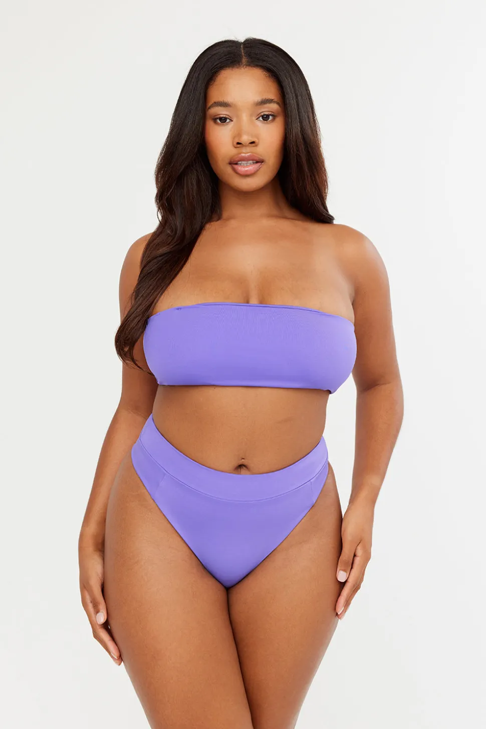 Antibes Multiway Bandeau Bikini Top - Thistle