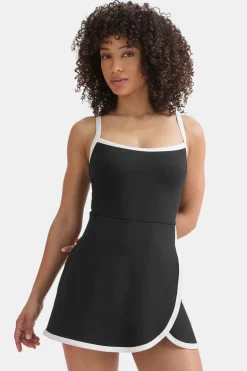 DayFlex Active Dress - Shadow Black & Ivory