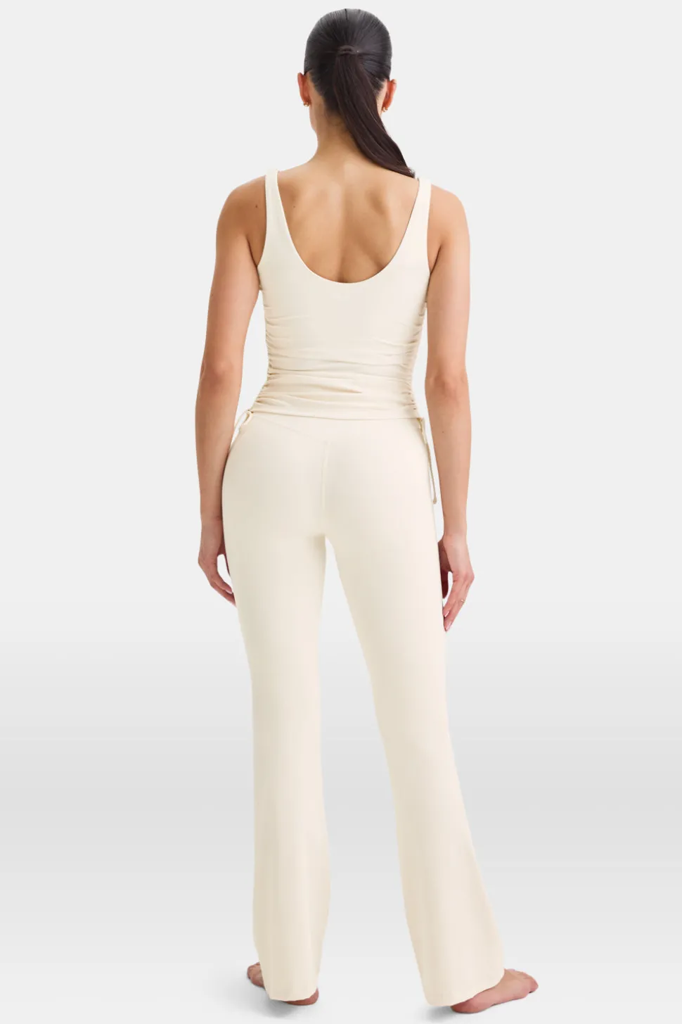 DayFlex Adjustable Side Tie Vest - Buttermilk