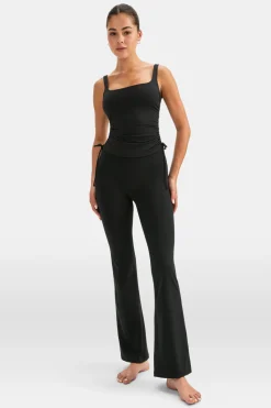 DayFlex Adjustable Side Tie Vest - Shadow Black