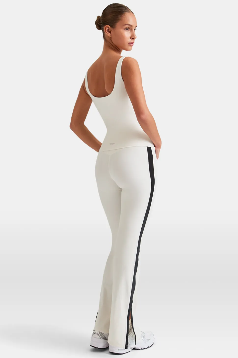 DayFlex Built-In Support Essential Square Neck Vest - Ivory