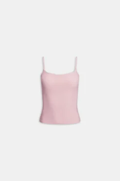 DayFlex Built-In Support Spaghetti Strap Full Length Cami Vest - Ballet Slipper