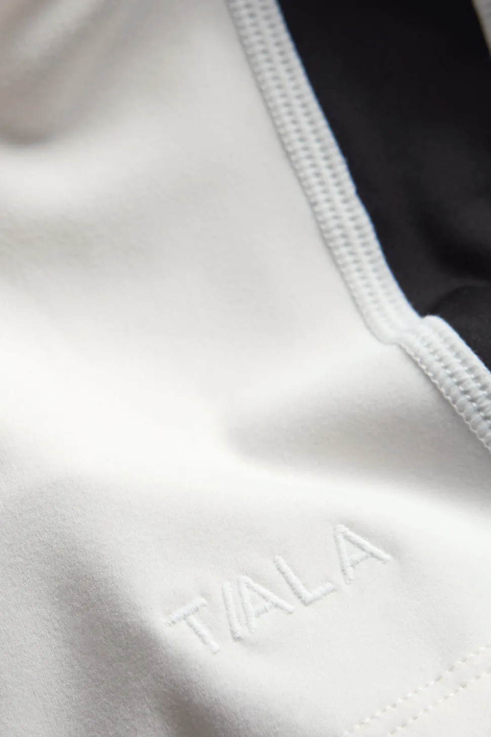 DayFlex Contrast Stripe Zip Through Jacket - Ivory And Shadow Black