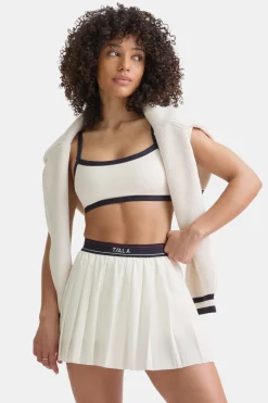 DayFlex Logo Pleated Skort - Ivory