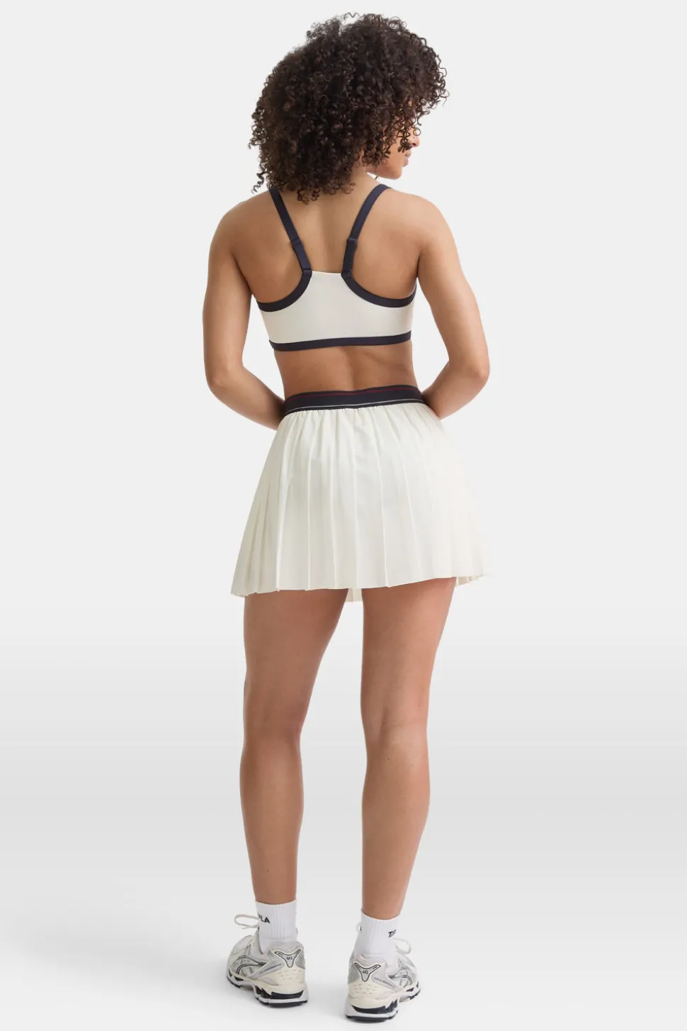 DayFlex Logo Pleated Skort - Ivory