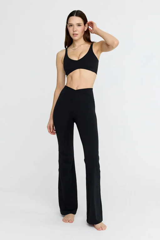 DayFlex Push-Up Sports Bra - Shadow Black