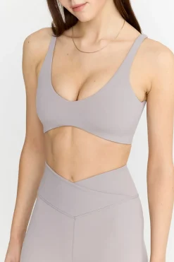 DayFlex Push-Up Sports Bra - Taupe