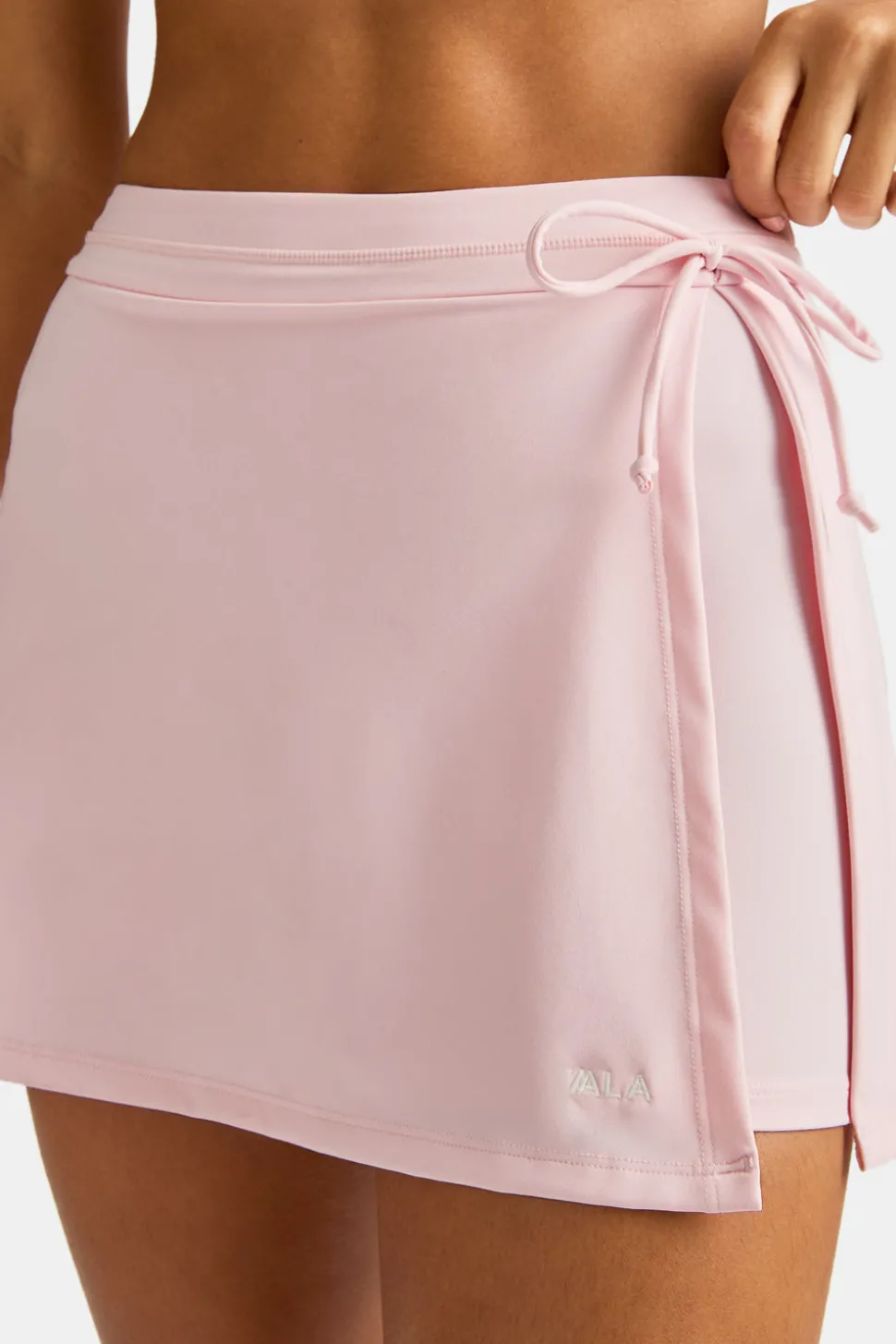 DayFlex Side Tie Skort - Ballet Slipper
