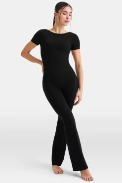 DayFlex Twist Back T-Shirt - Shadow Black