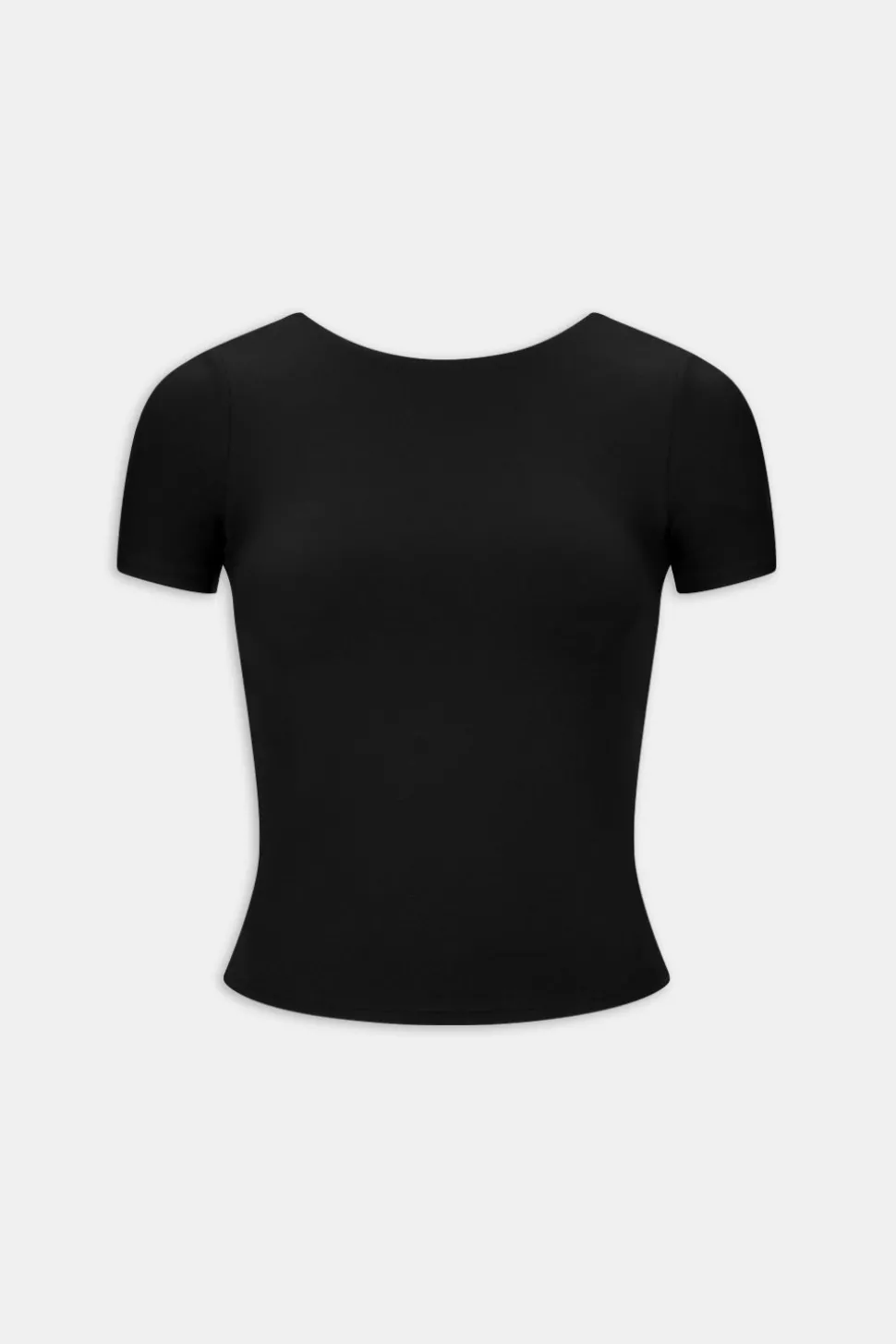 DayFlex Twist Back T-Shirt - Shadow Black