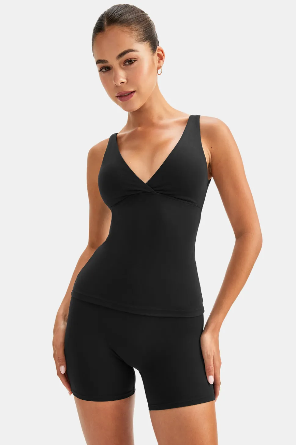 DayFlex V Neck Vest - Shadow Black