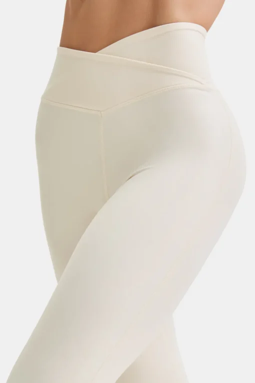 DayFlex Wrap Flared Yoga Pant - Buttermilk