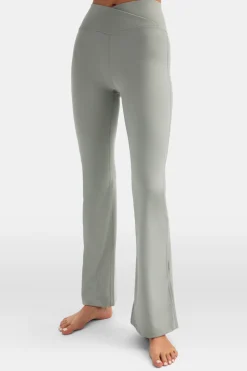 DayFlex Wrap Flared Yoga Pant - Soft Sage