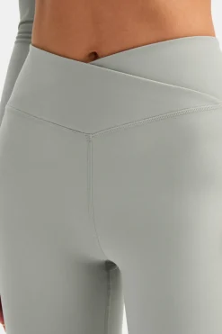 DayFlex Wrap Flared Yoga Pant - Soft Sage