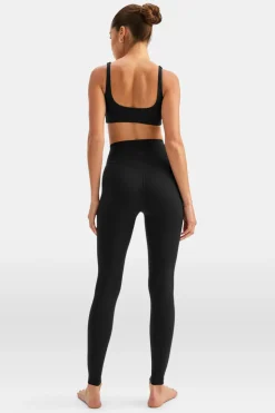 DayFlex Wrap High Waisted Legging - Shadow Black