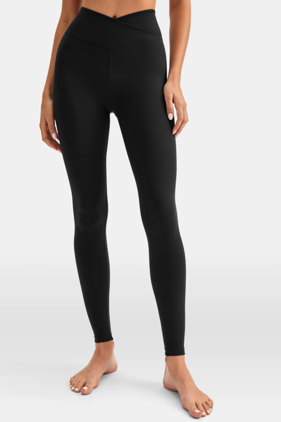 DayFlex Wrap High Waisted Legging - Shadow Black