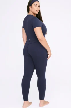 DayFlex Wrap High Waisted Legging - Navy