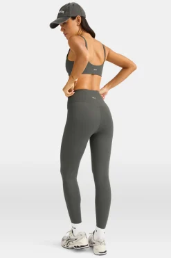 DayFlex Wrap High Waisted Legging - Dark Olive