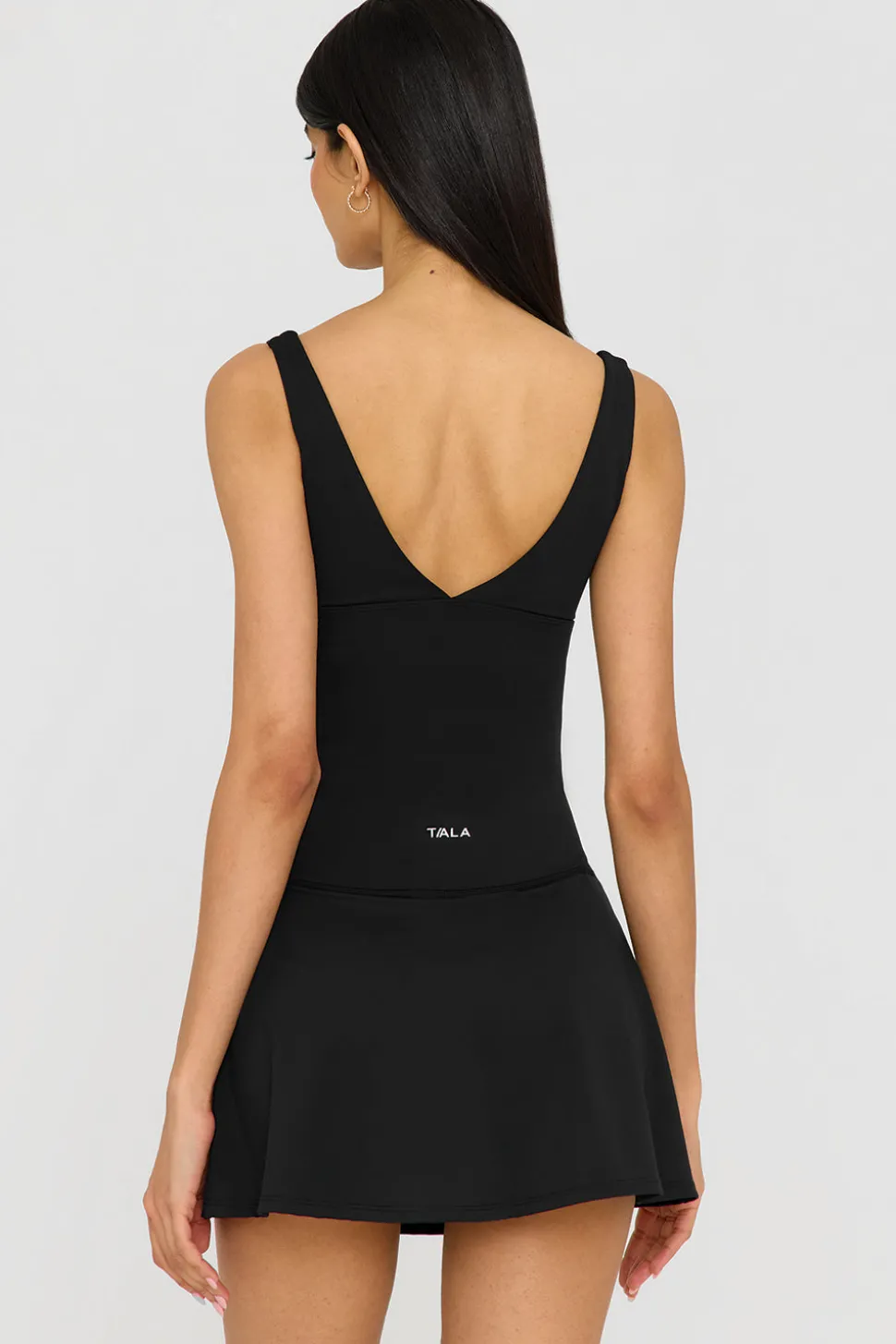 DayFlex Wrap Waist Skort - Shadow Black