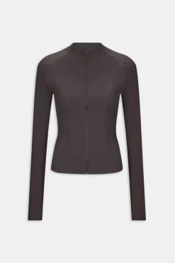 DayFlex Zip Through Jacket - Cool Espresso