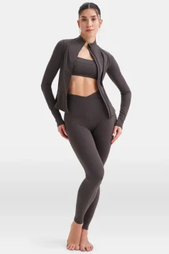 DayFlex Zip Through Jacket - Cool Espresso