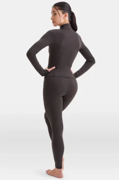 DayFlex Zip Through Jacket - Cool Espresso