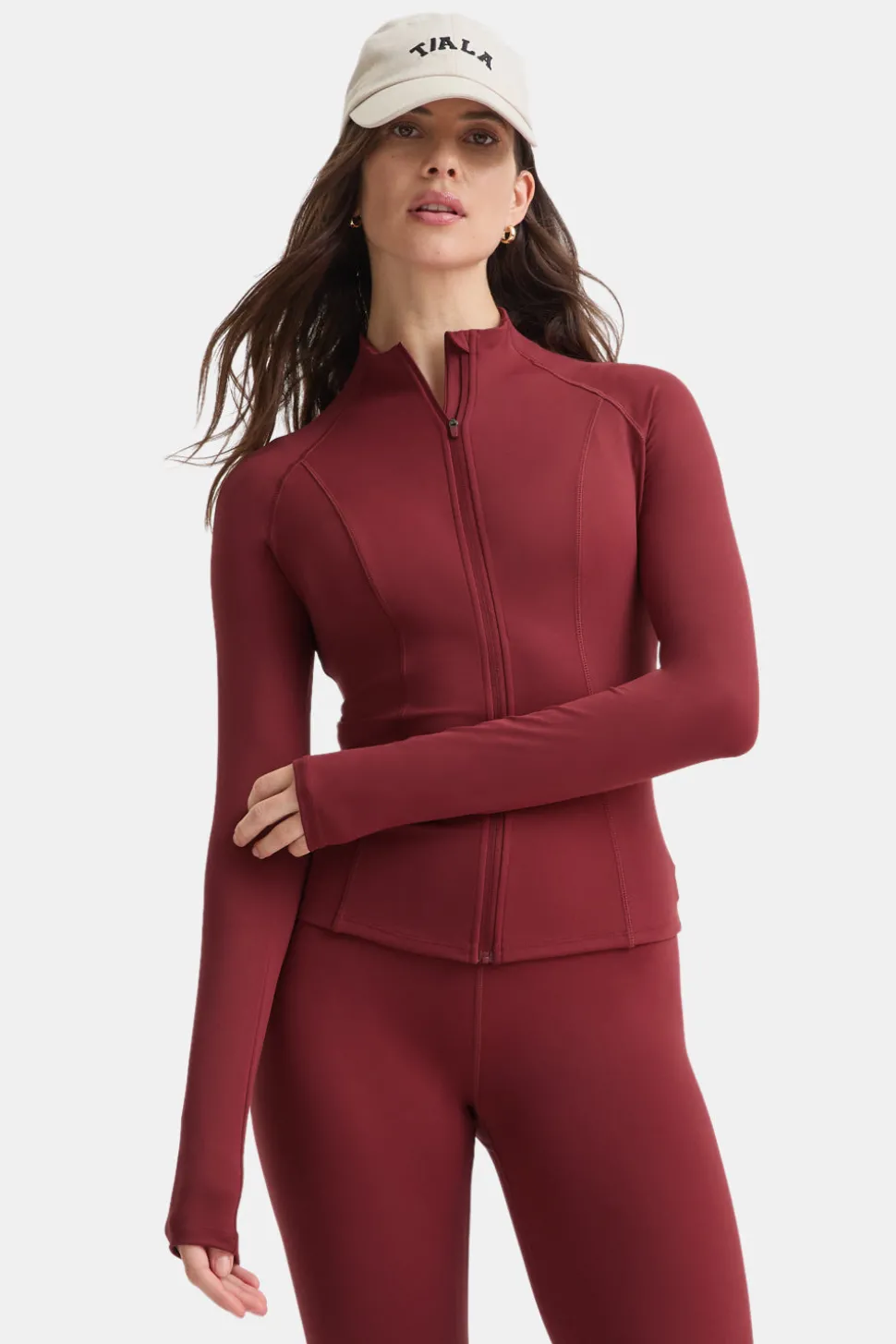 DayFlex Zip Through Jacket - Vintage Red