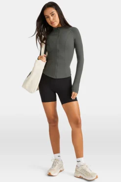 DayFlex Zip Through Jacket - Dark Olive