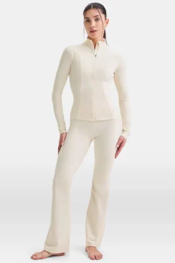 DayFlex Zip Through Jacket - Buttermilk