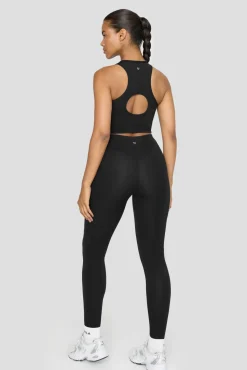 FormTech High Waisted Adjuster Running Legging - Black