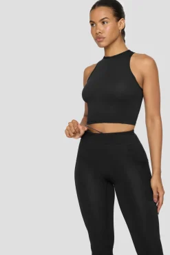 FormTech High Waisted Adjuster Running Legging - Black