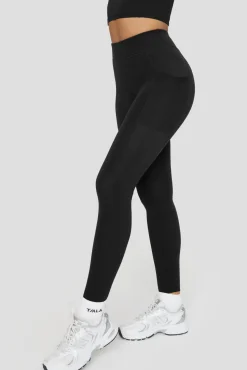 FormTech High Waisted Adjuster Running Legging - Black