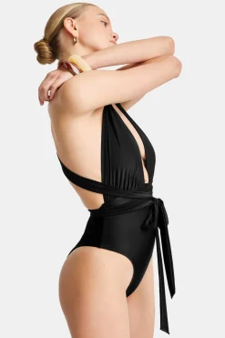 Hamptons Multiway Swimsuit - Black
