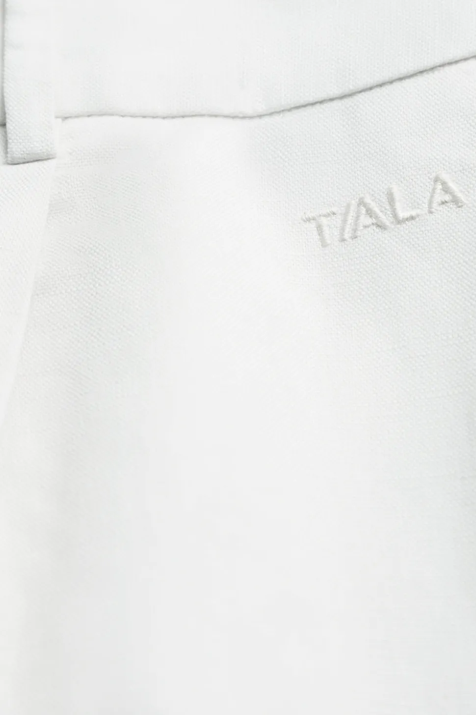 Heavyweight Linen Tailored Shorts - Coconut Milk