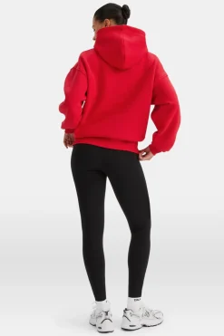 Oversized Club Hoodie - Chilli Red