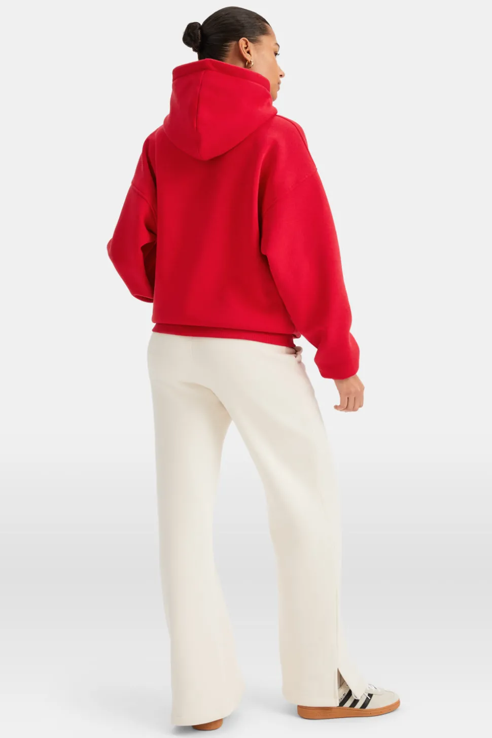 Oversized Club Hoodie - Chilli Red